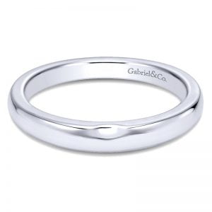 14k White Gold Straight Wedding Band WB6065W4JJJ