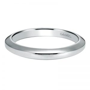 14k White Gold Straight Wedding Band WB6614W4JJJ