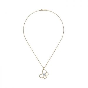 14k Yellow and White Gold Diamond Fashion Necklace NK1826Y45JJ