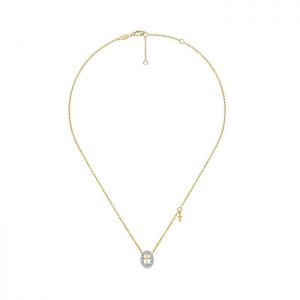 14k Yellow and White Gold Diamond Fashion Necklace NK4528Y45JJ