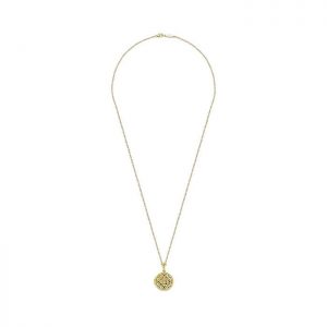 14k Yellow and White Gold Diamond Fashion Necklace NK5686Y45JJ