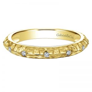 14k Yellow and White Gold Stackable Ladies' Ring LR5675Y45JJ