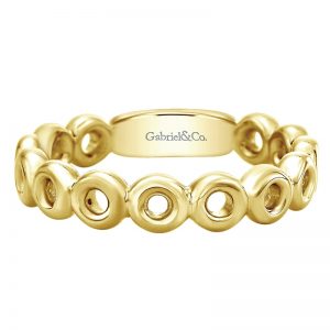 14k Yellow and White Gold Stackable Ladies' Ring LR5647Y4JJJ