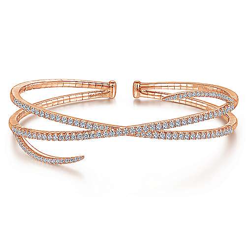 criss cross diamond bracelet